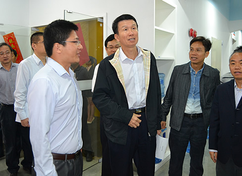 佛山市长来司视察